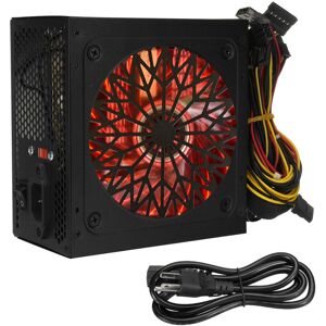 GreenZech (Red, EU Plug) 800W 110/220V PC Power Supply Passive PFC Power Supply 120MM RGB GreenZech (Red, EU Plug) 800W 110/220V PC Power Supply Passive PFC Power Supply 120MM RGB