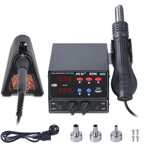 GreenZech (US Plug) 800W SMD 3 In 1 Soldering Station LED Digital Welding Rework Station GreenZech (US Plug) 800W SMD 3 In 1 Soldering Station LED Digital Welding Rework Station