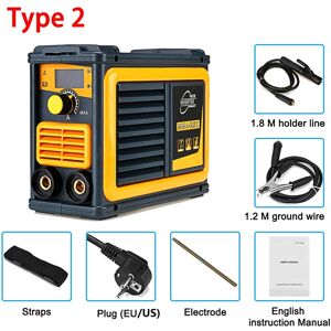 GreenZech (US Plug, Type 2) 220V 250A Handheld Electric Welder MMA Inverter ARC IGBT Weldi GreenZech (US Plug, Type 2) 220V 250A Handheld Electric Welder MMA Inverter ARC IGBT Weldi