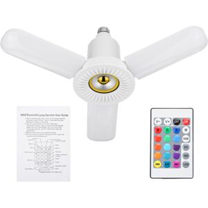 GreenZech (Yellow) AC85-265V E27 36W LED Light with bluetooth Speaker Remote Control Color GreenZech (Yellow) AC85-265V E27 36W LED Light with bluetooth Speaker Remote Control Color