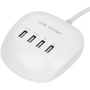 GreenZech (EU Plug) 4 Port USB Charger 1A/2.4A Fast Charger Station Home Travel Wall Socke GreenZech (EU Plug) 4 Port USB Charger 1A/2.4A Fast Charger Station Home Travel Wall Socke