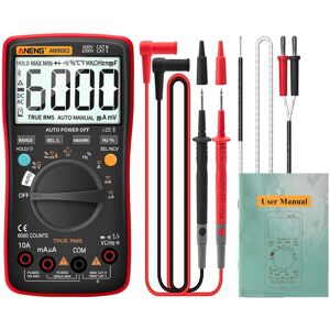 GreenZech (Red) Digital Bluetooth True RMS Multimeter 6000 Counts Professional Auto Multim GreenZech (Red) Digital Bluetooth True RMS Multimeter 6000 Counts Professional Auto Multim