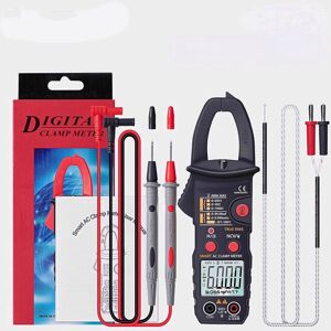 GreenZech (Black) Digital Clamp Multimeter 6000 Counts Professional True RMS AC/DC Voltage GreenZech (Black) Digital Clamp Multimeter 6000 Counts Professional True RMS AC/DC Voltage