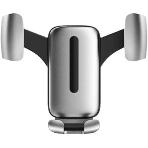 GreenZech (Silver) Car Gravity Air Vent Phone Holder 360 Rotation Metal Bracket Universal GreenZech (Silver) Car Gravity Air Vent Phone Holder 360 Rotation Metal Bracket Universal