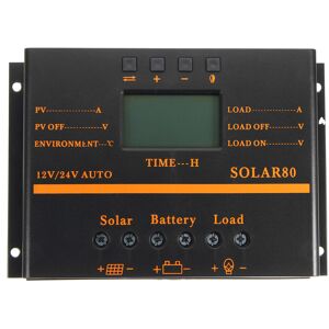 GreenZech (50A) PWM Solar Controller LCD Function 5V DC Solar Panel Battery Charge Regulat GreenZech (50A) PWM Solar Controller LCD Function 5V DC Solar Panel Battery Charge Regulat
