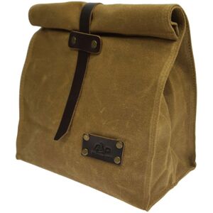 GreenZech (Khaki) Waxed Canvas Leather Lunch Bag Outdoor Hiking Camping Hunting Backpack W GreenZech (Khaki) Waxed Canvas Leather Lunch Bag Outdoor Hiking Camping Hunting Backpack W
