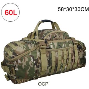 GreenZech (60L OCP) Men Army Sport Gym Bag Military Tactical Waterproof Backpack Molle Cam GreenZech (60L OCP) Men Army Sport Gym Bag Military Tactical Waterproof Backpack Molle Cam