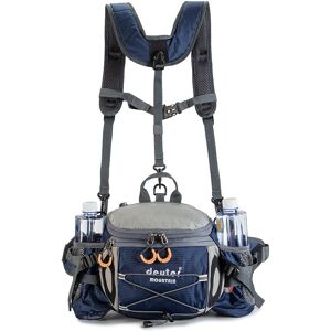 GreenZech (Navy Blue) Shoulder Waist Bag Hiking Camping Climbing Cycling Backpack Fishing GreenZech (Navy Blue) Shoulder Waist Bag Hiking Camping Climbing Cycling Backpack Fishing