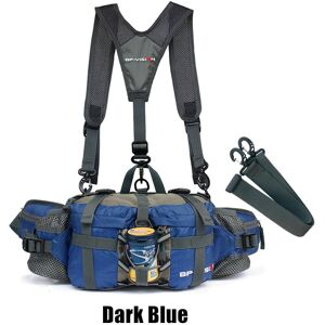 GreenZech (Dark Blue) Outdoor Sports Waist Bag Water Cycl Backpack Hike Mountain Bottle Wa GreenZech (Dark Blue) Outdoor Sports Waist Bag Water Cycl Backpack Hike Mountain Bottle Wa