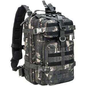 GreenZech (Black Multicam) Men Army Military Tactical Backpack 1000D Polyester 30L 3P Soft GreenZech (Black Multicam) Men Army Military Tactical Backpack 1000D Polyester 30L 3P Soft