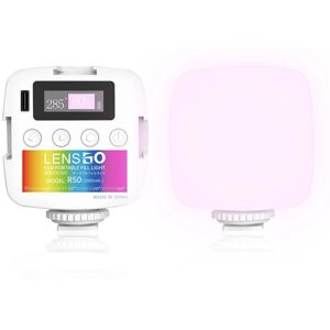 GreenZech (White) Video Light 2500K-9000K Mini LED Lamp Photography Lighting With 3 Cold S GreenZech (White) Video Light 2500K-9000K Mini LED Lamp Photography Lighting With 3 Cold S