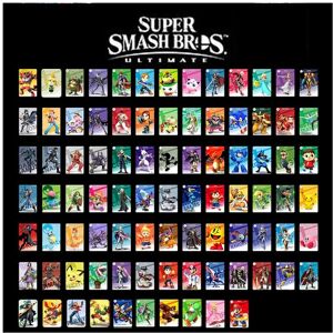 Azip 94PCS Full Set Super Smash Bros NFC TAG Mini Cards Azip 94PCS Full Set Super Smash Bros NFC TAG Mini Cards