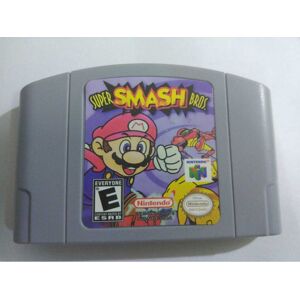 Azip Super Smash Bros N64 Video Game Card USA Version Azip Super Smash Bros N64 Video Game Card USA Version