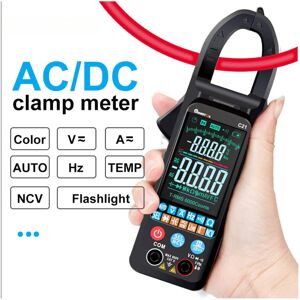 GreenZech AC/DC Current Voltage Digital Clamp Meter Large Color Screen NCV 6000 Counts Tru GreenZech AC/DC Current Voltage Digital Clamp Meter Large Color Screen NCV 6000 Counts Tru