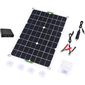 GreenZech (40A) 12V 50W Protable Solar Panel Kit 2 USB Port Monocrystalline Module Solar B GreenZech (40A) 12V 50W Protable Solar Panel Kit 2 USB Port Monocrystalline Module Solar B