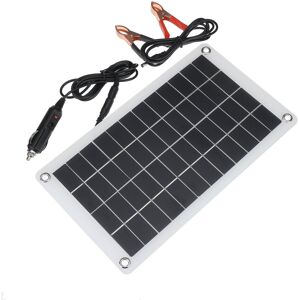 GreenZech 12V 7.5W Polysilicon Solar Panel Battery Charger Clip For Car RV Boat Outdoor GreenZech 12V 7.5W Polysilicon Solar Panel Battery Charger Clip For Car RV Boat Outdoor