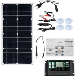 GreenZech (100A) 250W Max Portable Solar Panel Kit Dual DC USB Charger Kit Single Crystal GreenZech (100A) 250W Max Portable Solar Panel Kit Dual DC USB Charger Kit Single Crystal