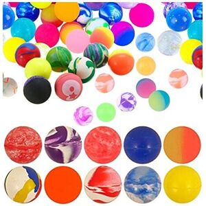SHATCHI 15Pcs Bouncy Jet Balls Colourful 20MM Birthday Party Fillers Mixed SHATCHI 15Pcs Bouncy Jet Balls Colourful 20MM Birthday Party Fillers Mixed