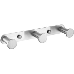 Torribaly Towel Hook Stainless Steel, Robe Wall Mount Drilled, Coat Drilling,Door Silver 3 Torribaly Towel Hook Stainless Steel, Robe Wall Mount Drilled, Coat Drilling,Door Silver 3