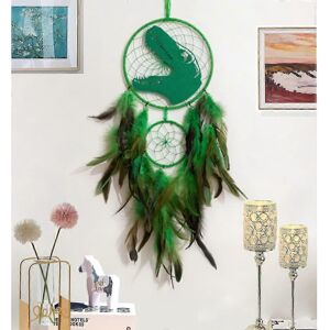 Unbranded (No light, Green) Dinosaur Dream Catchers For Boys Girls, Dream Catcher Light Wa Unbranded (No light, Green) Dinosaur Dream Catchers For Boys Girls, Dream Catcher Light Wa