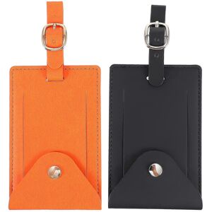 Unbranded 2Pcs Luggage Tags Case Baggage Tags Multifunctional Baggage Tags for Travel Unbranded 2Pcs Luggage Tags Case Baggage Tags Multifunctional Baggage Tags for Travel