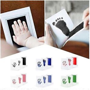 Unbranded (green) DIY Baby Handprint Footprint Imprint Kit Baby Non-Toxic Souvenirs Castin Unbranded (green) DIY Baby Handprint Footprint Imprint Kit Baby Non-Toxic Souvenirs Castin