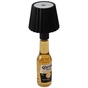 Unbranded (Black) Soft LED Wine Bottle Lamp Head Table Lamp Removable Charging Decoration Unbranded (Black) Soft LED Wine Bottle Lamp Head Table Lamp Removable Charging Decoration