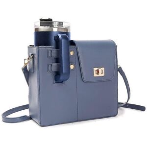 Unbranded (Blue) Outdoor Crossbody Water Cup Storage Bag, Portable Multifunctional Water B Unbranded (Blue) Outdoor Crossbody Water Cup Storage Bag, Portable Multifunctional Water B