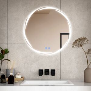 Unbranded (50*50cm) LED Bathroom Mirror with 3 Mode Lights Demister Unbranded (50*50cm) LED Bathroom Mirror with 3 Mode Lights Demister
