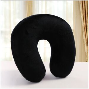 Unbranded (Black) Foam Memory Pillow Neck U Shape Headrest Car Flight Travel Cushion Soft Unbranded (Black) Foam Memory Pillow Neck U Shape Headrest Car Flight Travel Cushion Soft