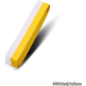 Unbranded (white,yellow, 2.2M) 1PC Martial Arts Karate Judo Taekwondo Professional Belts J Unbranded (white,yellow, 2.2M) 1PC Martial Arts Karate Judo Taekwondo Professional Belts J