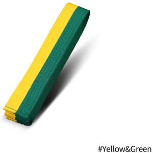 Unbranded (yellow,green, 1.6M) 1PC Martial Arts Karate Judo Taekwondo Professional Belts J Unbranded (yellow,green, 1.6M) 1PC Martial Arts Karate Judo Taekwondo Professional Belts J