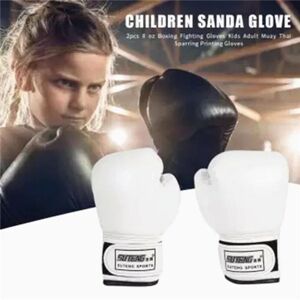 Unbranded (white, 01) 2-8 Years Kids Boxing Gloves For Fun Muay Thai Fight Sanda Martial A Unbranded (white, 01) 2-8 Years Kids Boxing Gloves For Fun Muay Thai Fight Sanda Martial A