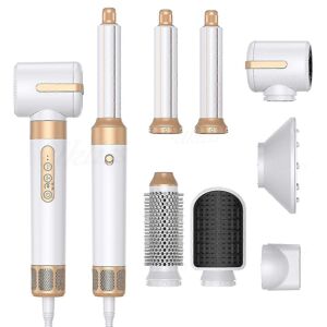 Unbranded (UK) 7-In-1 Automatic Curling Wand Hair Dryer Set, A High-Quality Christmas Gift Unbranded (UK) 7-In-1 Automatic Curling Wand Hair Dryer Set, A High-Quality Christmas Gift