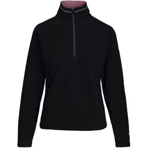 (M, Black/Light Mulberry) Trespass Womens/Ladies Skylar Fleece Top (M, Black/Light Mulberry) Trespass Womens/Ladies Skylar Fleece Top