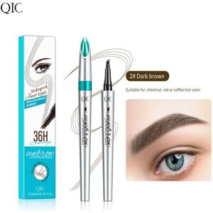 Unbranded (dark brown) 3D Microblading Eyebrow Pen Waterproof Fork Tip Eyebrow Tattoo Penc Unbranded (dark brown) 3D Microblading Eyebrow Pen Waterproof Fork Tip Eyebrow Tattoo Penc