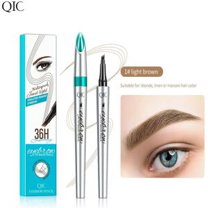 Unbranded (light brown) 3D Microblading Eyebrow Pen Waterproof Fork Tip Eyebrow Tattoo Pen Unbranded (light brown) 3D Microblading Eyebrow Pen Waterproof Fork Tip Eyebrow Tattoo Pen
