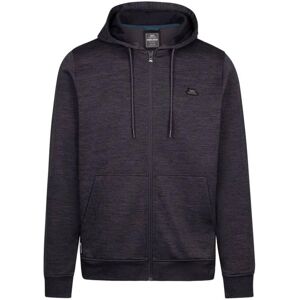 (S, Dark Flint Marl) Trespass Mens Fewston Full Zip Hoodie (S, Dark Flint Marl) Trespass Mens Fewston Full Zip Hoodie