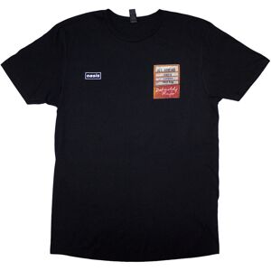 (XXL, Black) Oasis Unisex Adult Definitely Maybe AAA Setlist Back Print T-Shirt (XXL, Black) Oasis Unisex Adult Definitely Maybe AAA Setlist Back Print T-Shirt