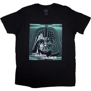 (L, Black) Star Wars Unisex Adult Darth Vader Grid Mask T-Shirt (L, Black) Star Wars Unisex Adult Darth Vader Grid Mask T-Shirt