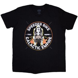 (XXL, Black) Star Wars Unisex Adult Speeder Bike Galactic Empire T-Shirt (XXL, Black) Star Wars Unisex Adult Speeder Bike Galactic Empire T-Shirt
