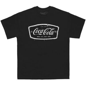 Coca Cola (S, Black) Coca-Cola Unisex Adult License Plate T-Shirt Coca Cola (S, Black) Coca-Cola Unisex Adult License Plate T-Shirt