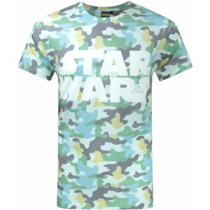 (L, Green) Star Wars: The Book Of Boba Fett Mens Camo T-Shirt (L, Green) Star Wars: The Book Of Boba Fett Mens Camo T-Shirt