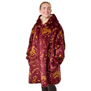 Harry Potter Womens/Ladies Icon Full Zip Hoodie Blanket Harry Potter Womens/Ladies Icon Full Zip Hoodie Blanket