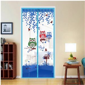 Unbranded (Blue, 90x210cm/35.4x82.7in) Anti Mosquito 90100210cm Magnetic Tulle Automatic C Unbranded (Blue, 90x210cm/35.4x82.7in) Anti Mosquito 90100210cm Magnetic Tulle Automatic C