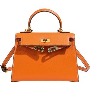 Unbranded (Orange color) Kelly Bag Mini Crossbody Bag Unbranded (Orange color) Kelly Bag Mini Crossbody Bag