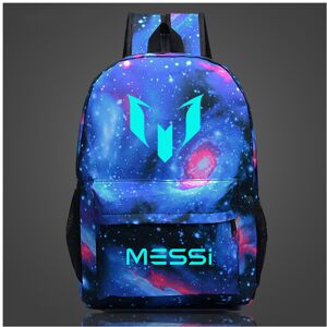 Unbranded (Style C) Soccer Messi Backpacks Barca Waterproof Luminous Kids Bags Storage Lig Unbranded (Style C) Soccer Messi Backpacks Barca Waterproof Luminous Kids Bags Storage Lig