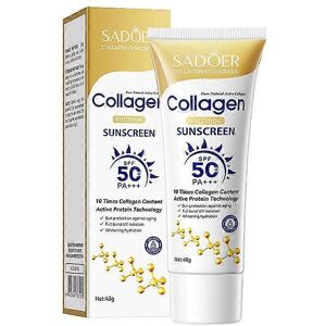 Unbranded Collagen Whitening Sunscreen Sadoer Anti-Wrinkle Uv Protection Sunscreen Lotion Unbranded Collagen Whitening Sunscreen Sadoer Anti-Wrinkle Uv Protection Sunscreen Lotion
