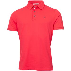 (M, Raspberry Sport) Calvin Klein Mens 2025 Campus 3 Button Ribbed Collar Golf P (M, Raspberry Sport) Calvin Klein Mens 2025 Campus 3 Button Ribbed Collar Golf P