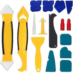 Unbranded Set of 16 Silicone Tools for Levelling Joints – Scrapers and Joint Removers for Unbranded Set of 16 Silicone Tools for Levelling Joints – Scrapers and Joint Removers for